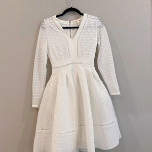 maje white dress